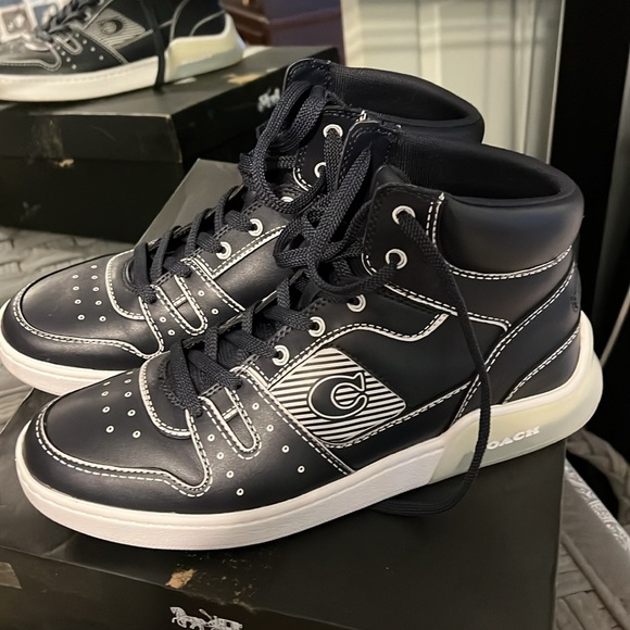 Coach hightop, sneakers, leather - Picture 2 of 4